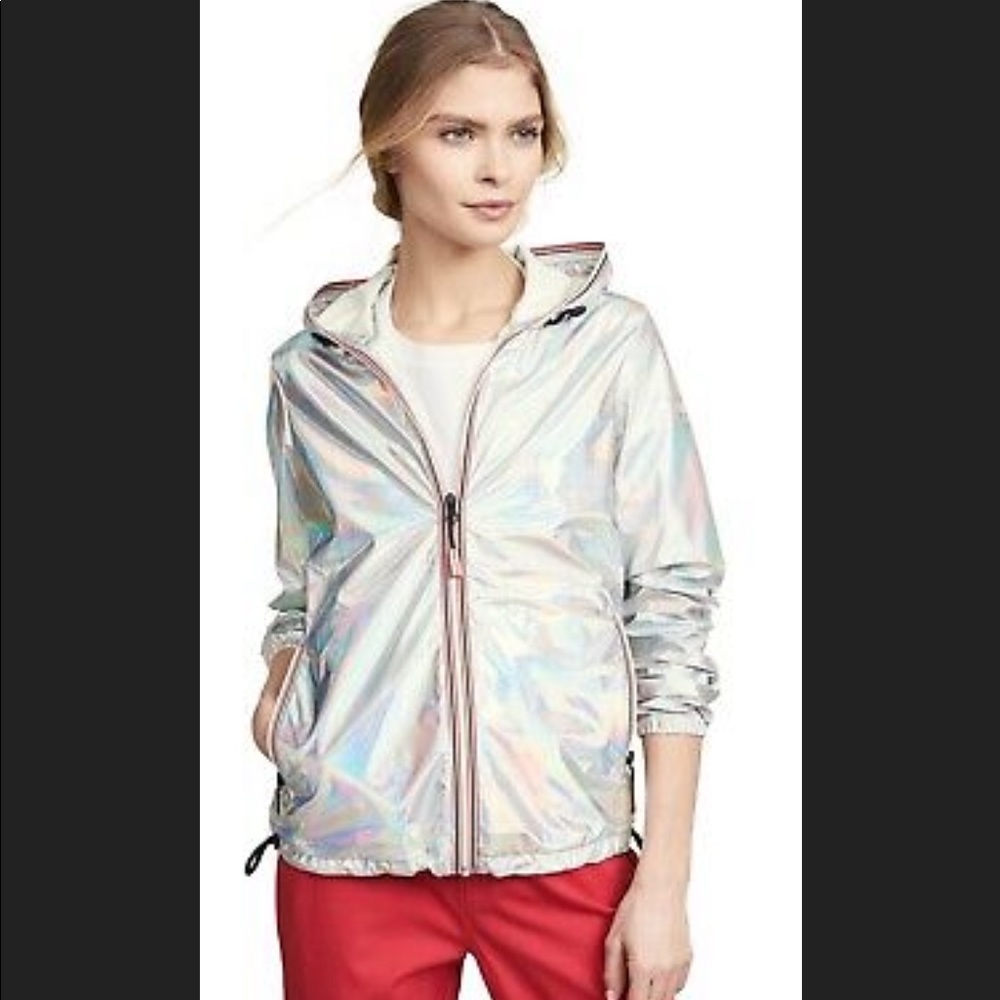 Authentic Hunter Original Holographic Nebula Packable Shell Jacket (Size S)